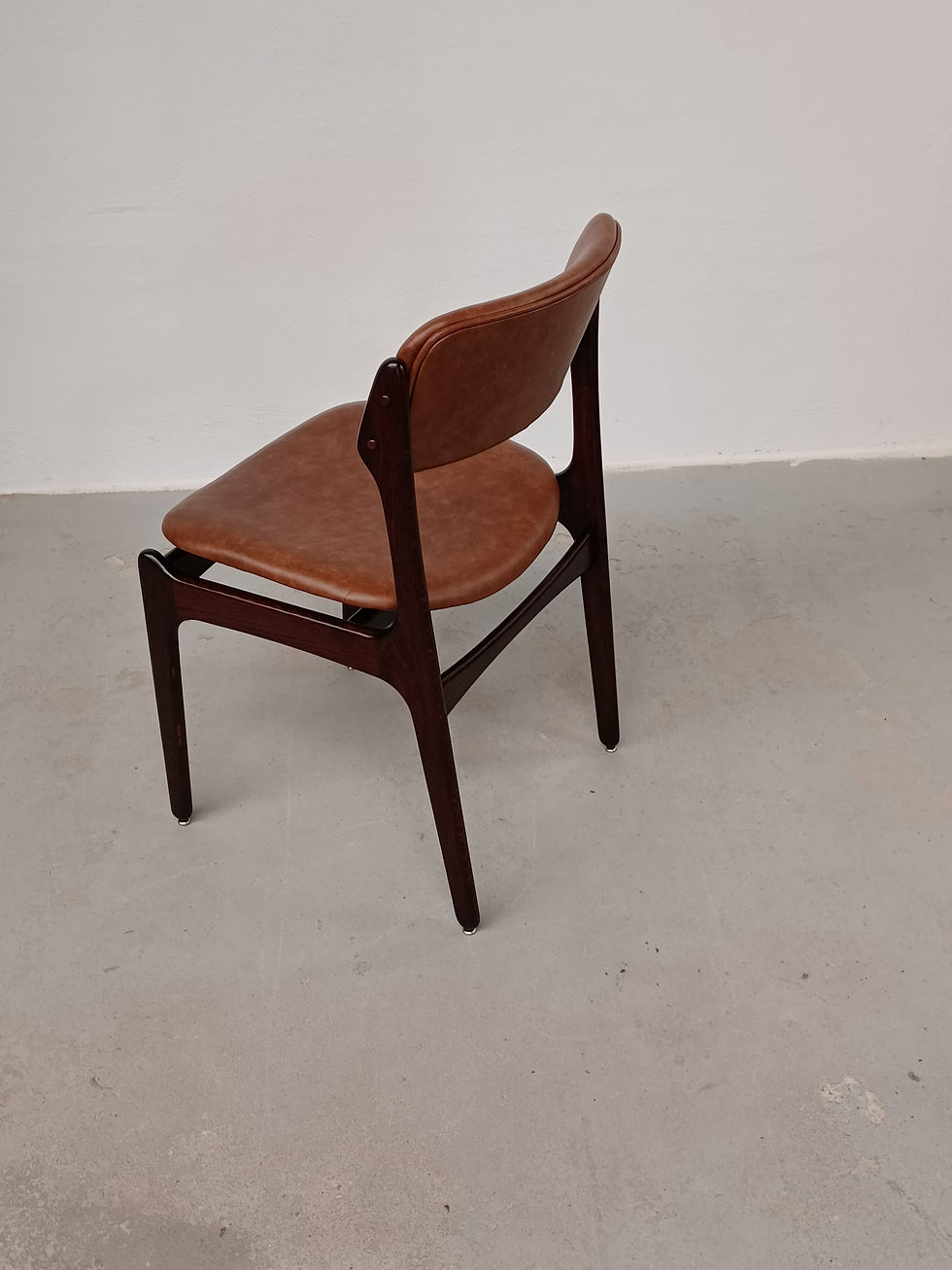Thumbnail: Fully Restored Erik Buch Dining Chairs in Tanned Oak