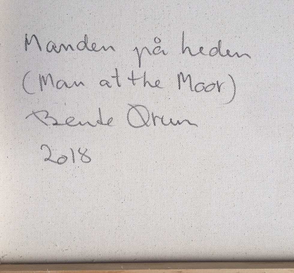 Thumbnail: 2018, Bente Orum, Man at the Moor