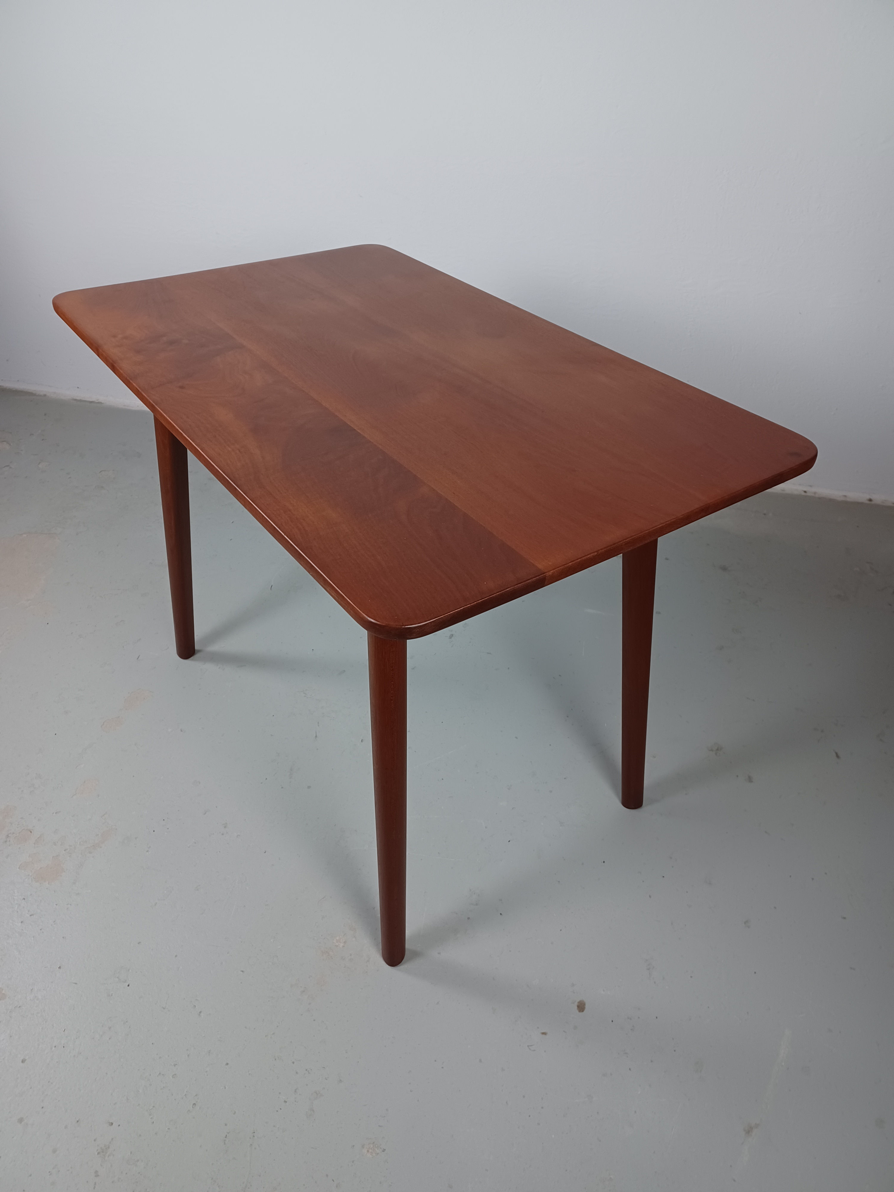 1950s Fully Restored Danish Mahogany Side Table