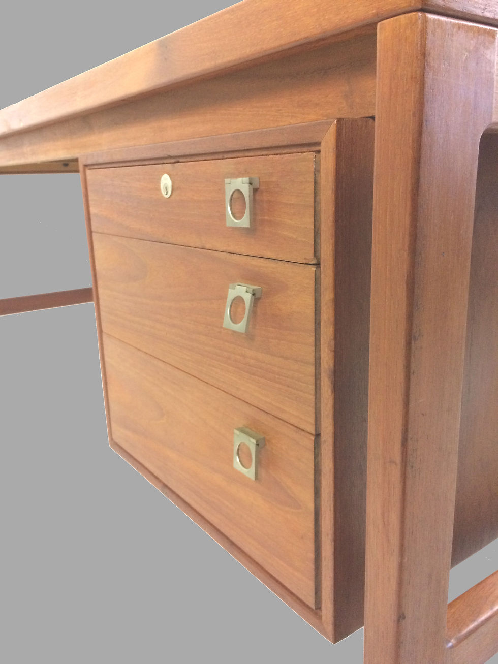 Thumbnail: 1960s Arne Vodder Executive Desk in Teak