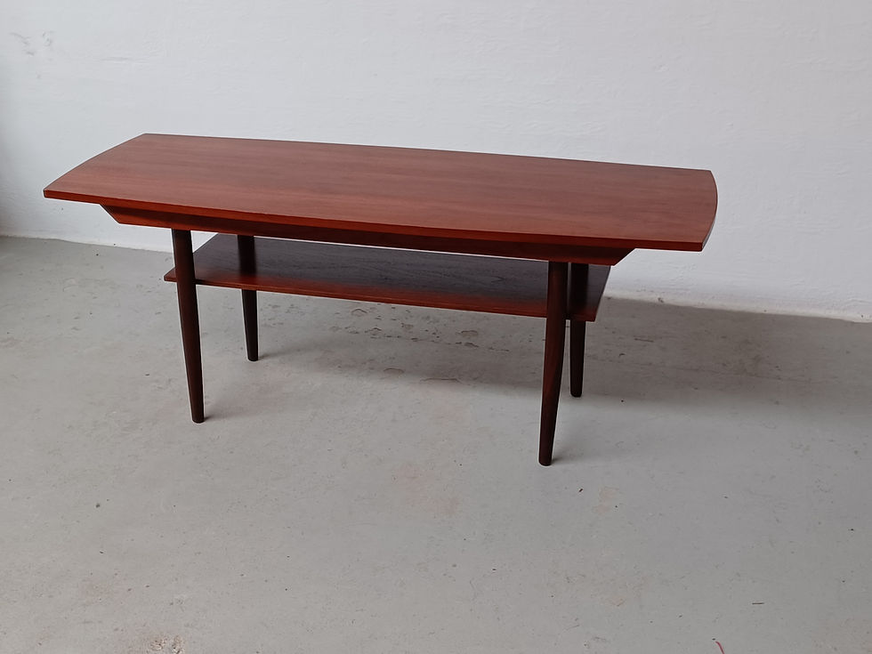 Thumbnail: 1960s Fully Restored Danish Coffee Table in Teak