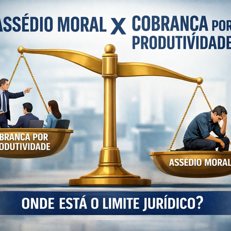ASSÉDIO MORAL X COBRANÇA POR PRODUTIVIDADE: ONDE ESTÁ O LIMITE JURÍDICO?