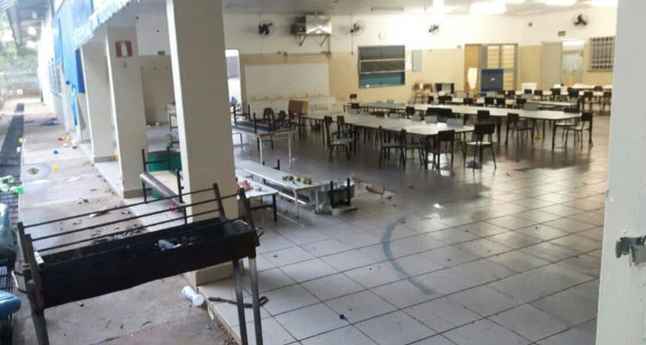 Menores invadem escola em Rio Preto e fazem churrasco no pátio
