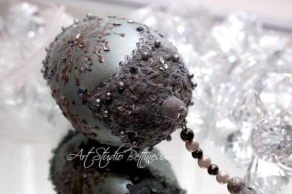 Miniatura: Pisanki "Faberge Srebro"