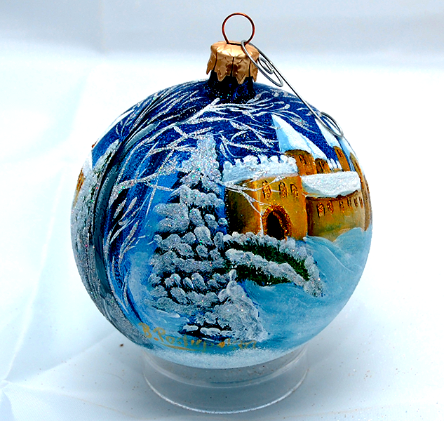 Bombka szklana "Castle"