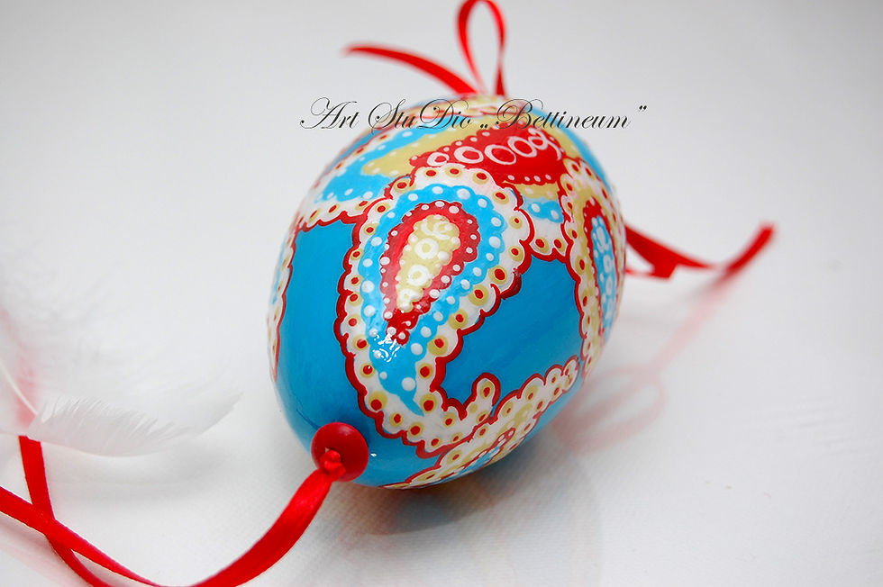 Miniatura: Pisanka " Paisley IV"