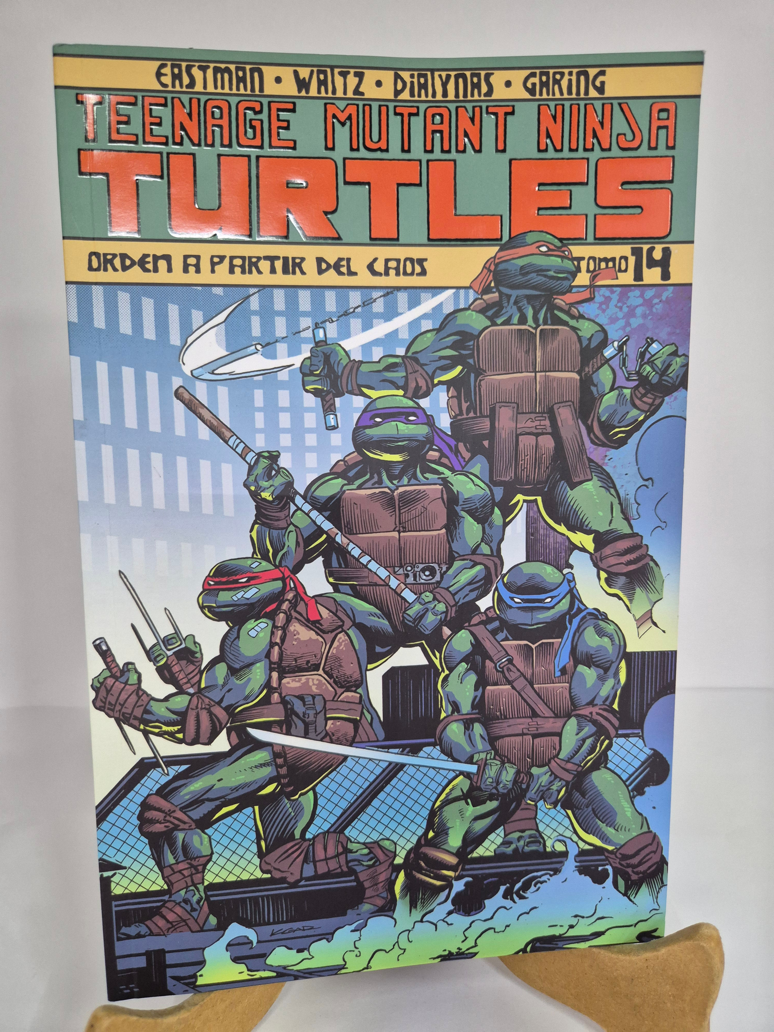 CÓMIC TORTUGAS NINJA / ORDEN A PARTIR DEL CAOS