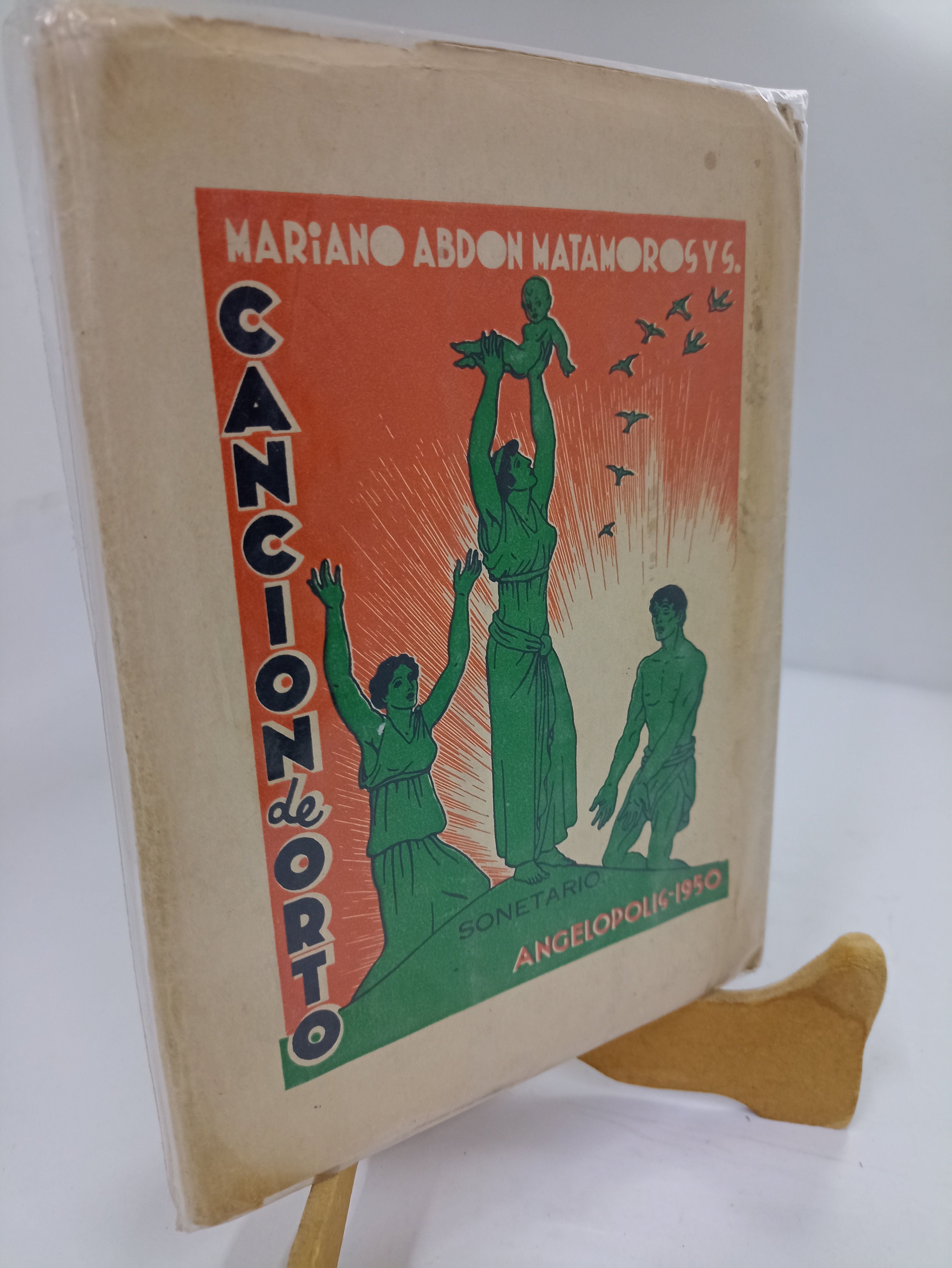 CANCIONERO DE ORO / SONETARIO /  MARIANO ABDON MATAMOROS Y S 
