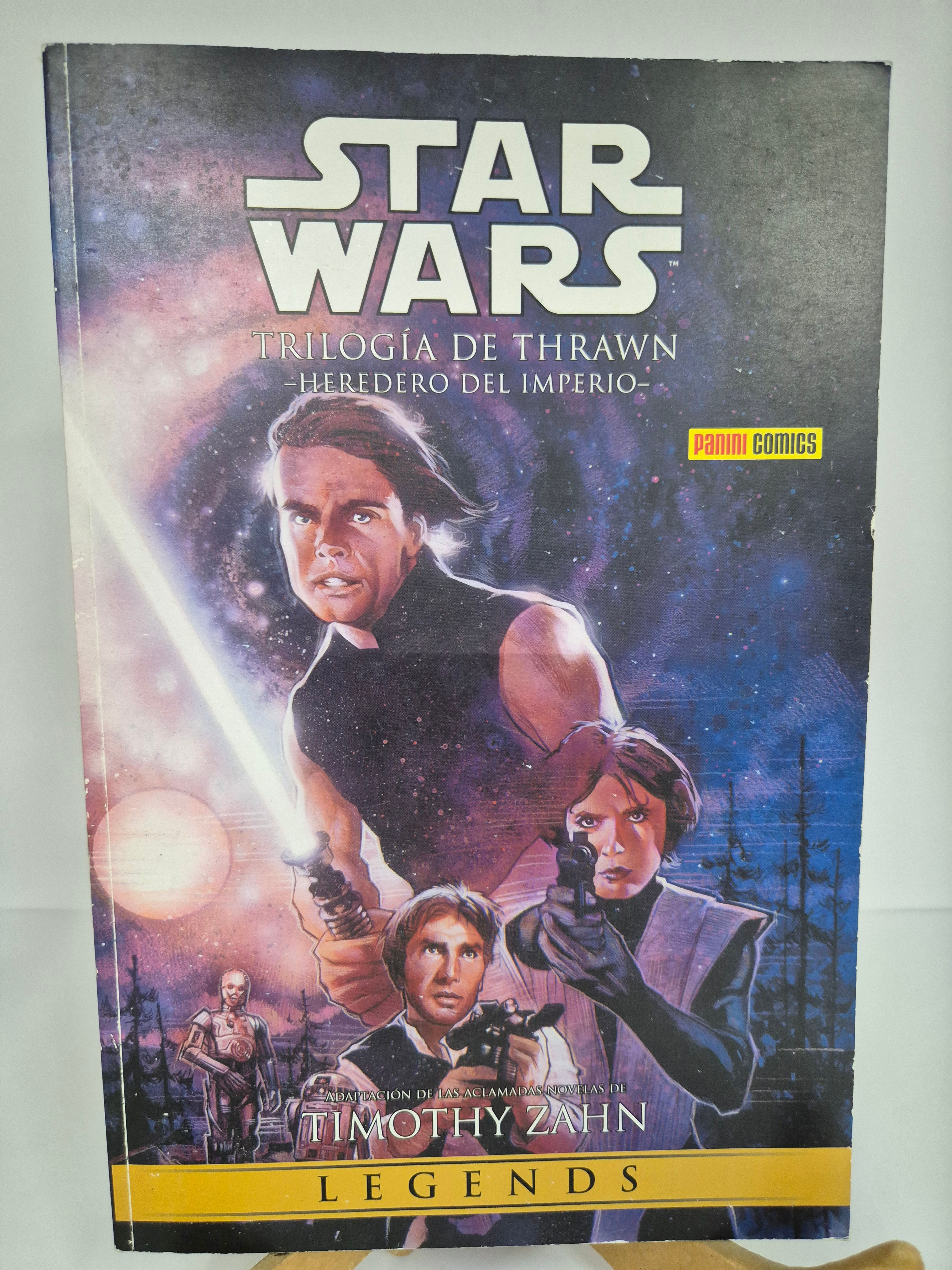 CÓMIC STAR WARS / LEGENDS / TRILOGÍA DE THRAWN HEREDERO DEL IMPERIO
