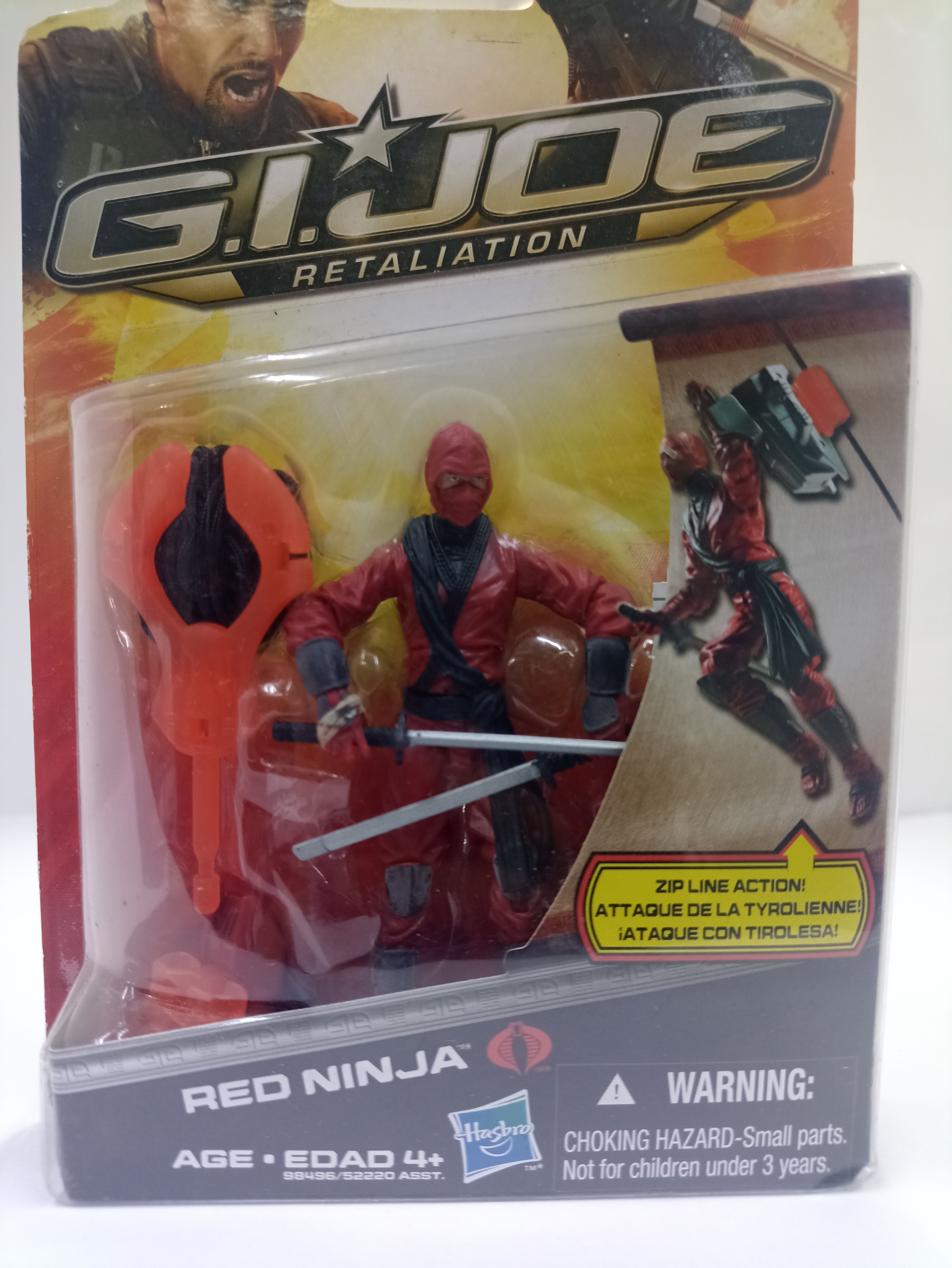 FIGURA COLECCIONABLE G I JOE / RED NINJA