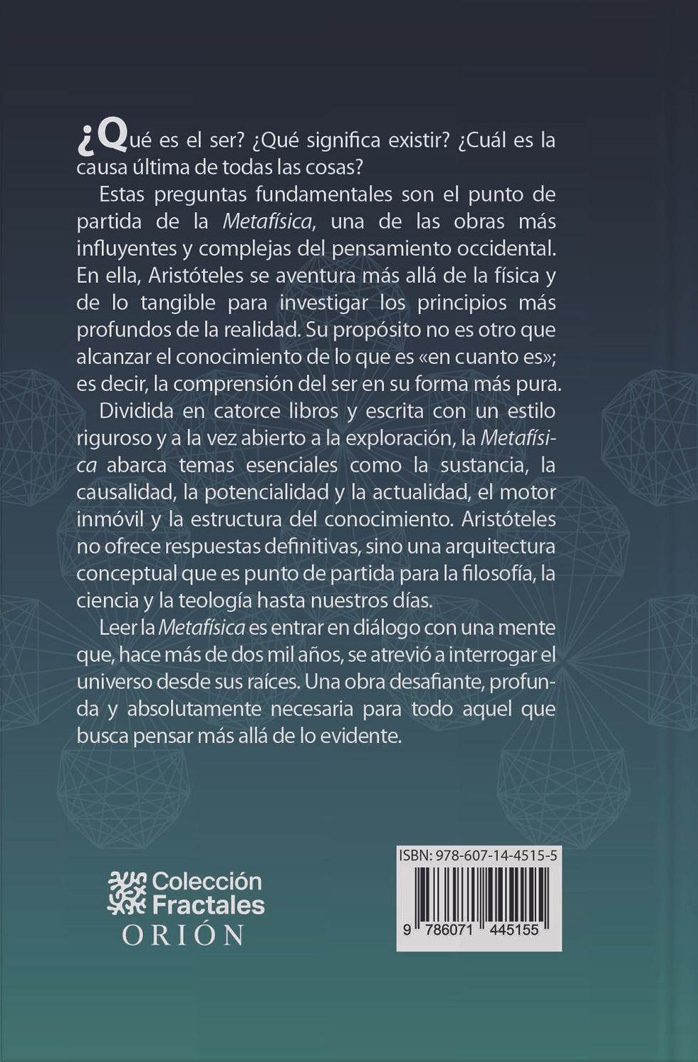 Miniatura: METAFÍSICA / ARISTÓTELES