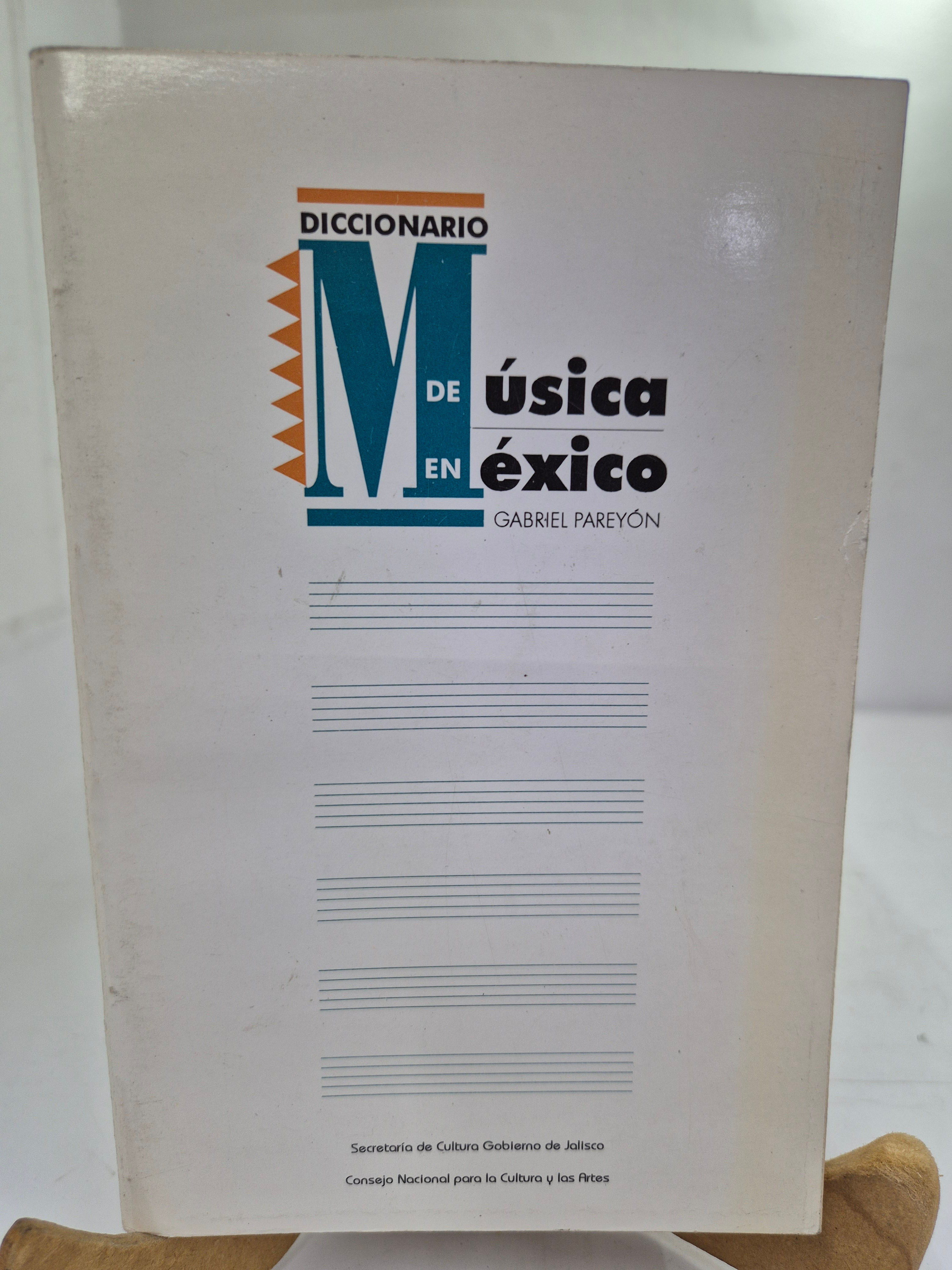 DICCIONARIO DE MÚSICA EN MÉXICO 