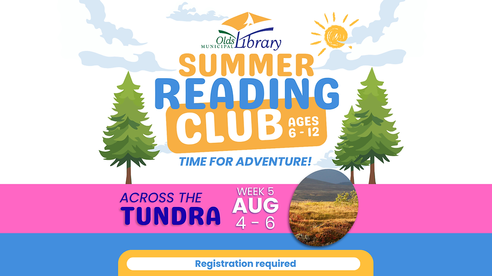 Summer Reading Club Week 5: Across the Tundra