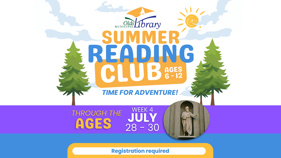 Summer Reading Club Week 4: Through the Ages