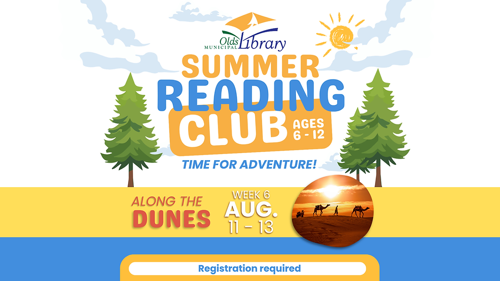 Summer Reading Club Week 6: Along the Dunes