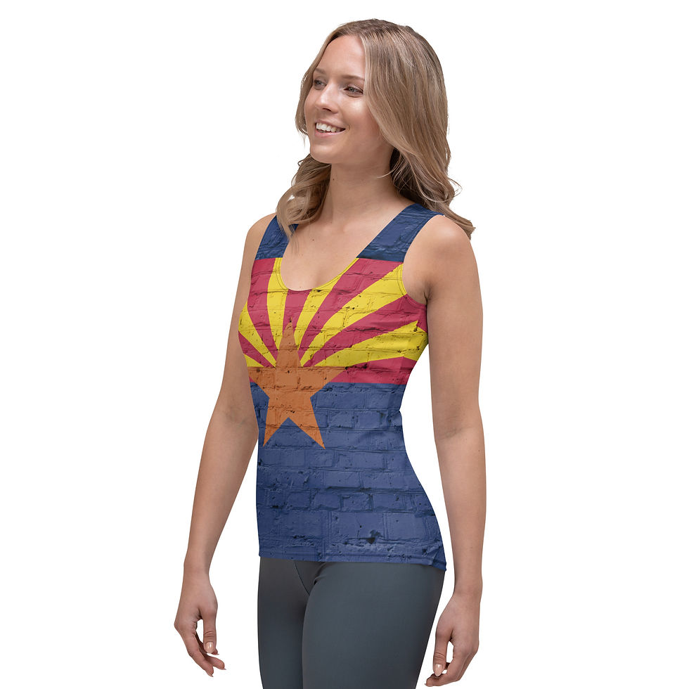Thumbnail: Arizona Flag Brick Tank Top