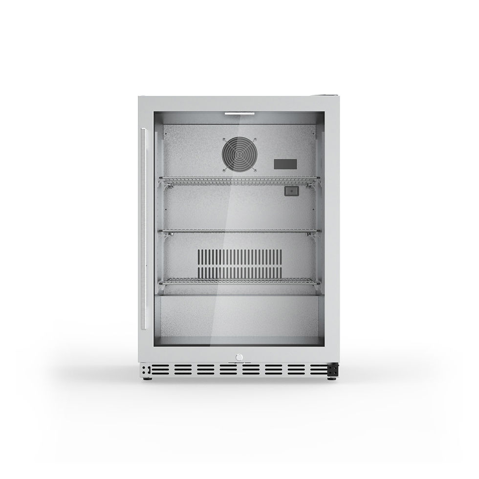 Thumbnail: C-150 Glass door under-counter outdoor beverage cooler IPX4