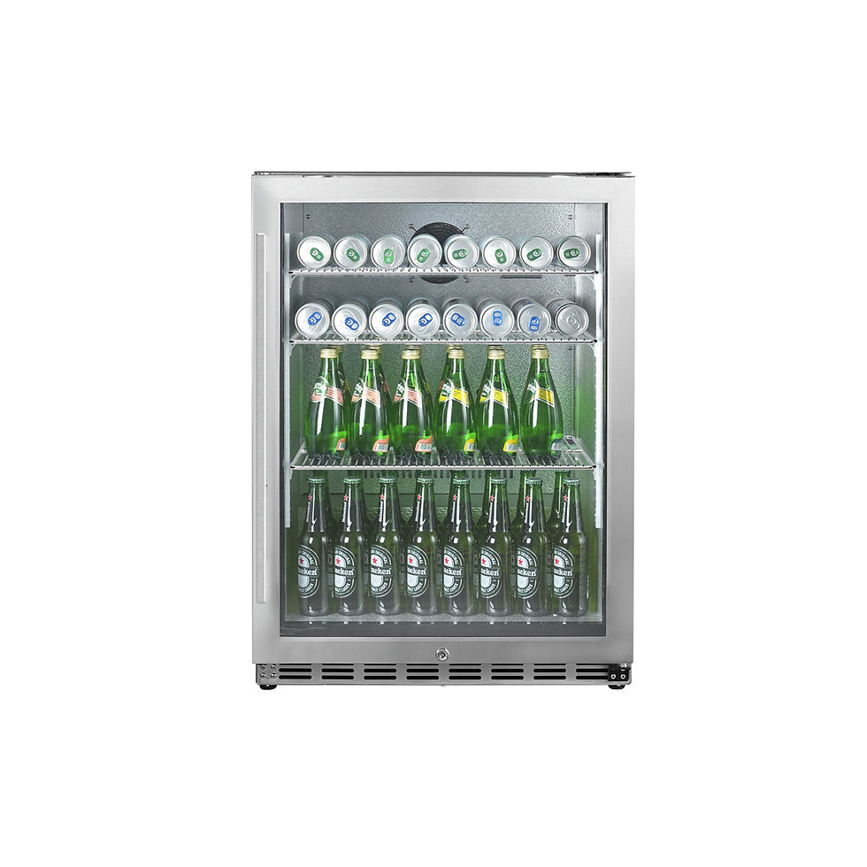 Thumbnail: C-150 Glass door under-counter outdoor beverage cooler IPX4