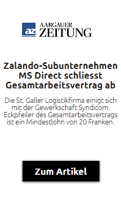 Beitrag Aargauer Zeitung