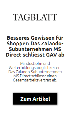 Beitrag im Tagblatt