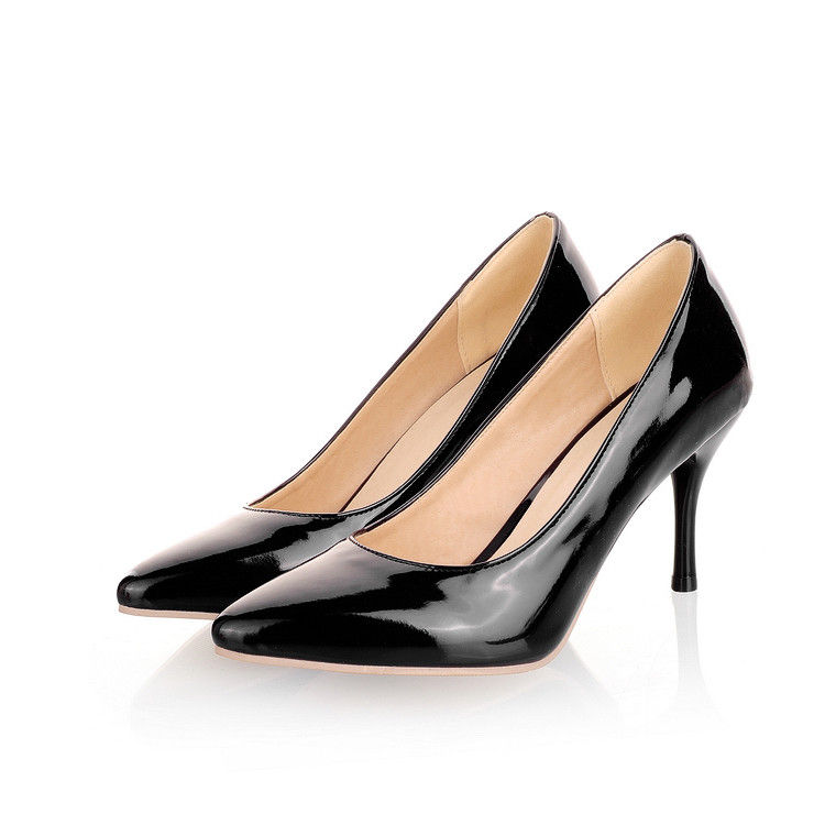 Thumbnail: High Heel Pointed Toe Party Pump