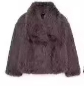 Miniatura: Luxury Faux Fur Coat