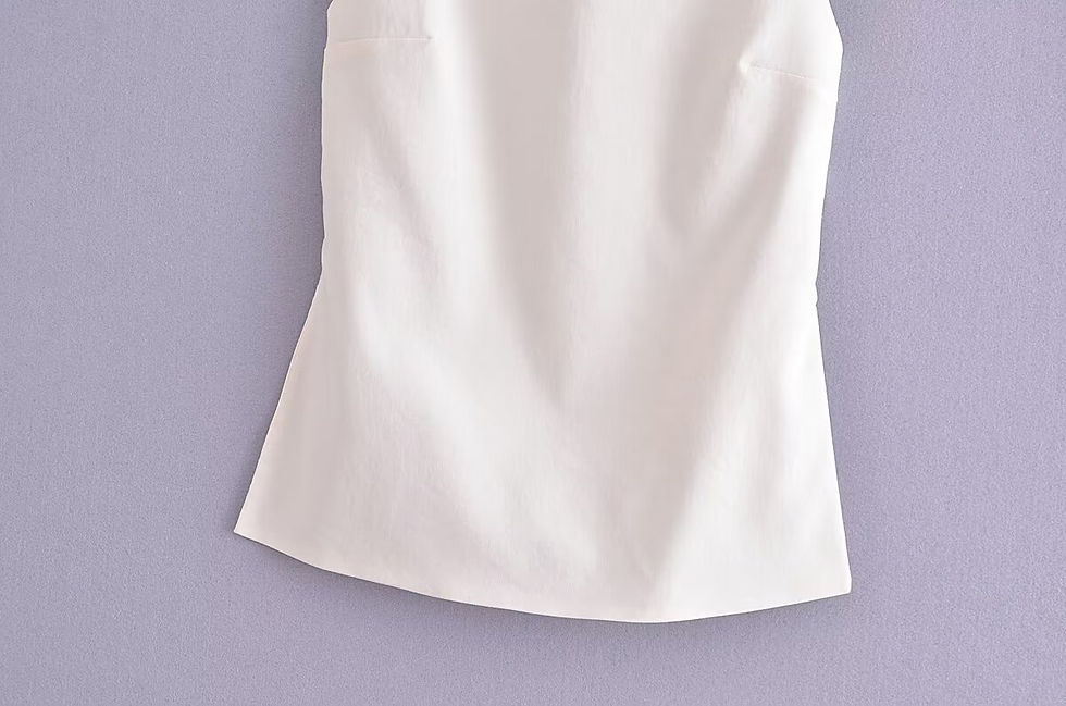 Thumbnail: Tie-Back Open Back Tank Top