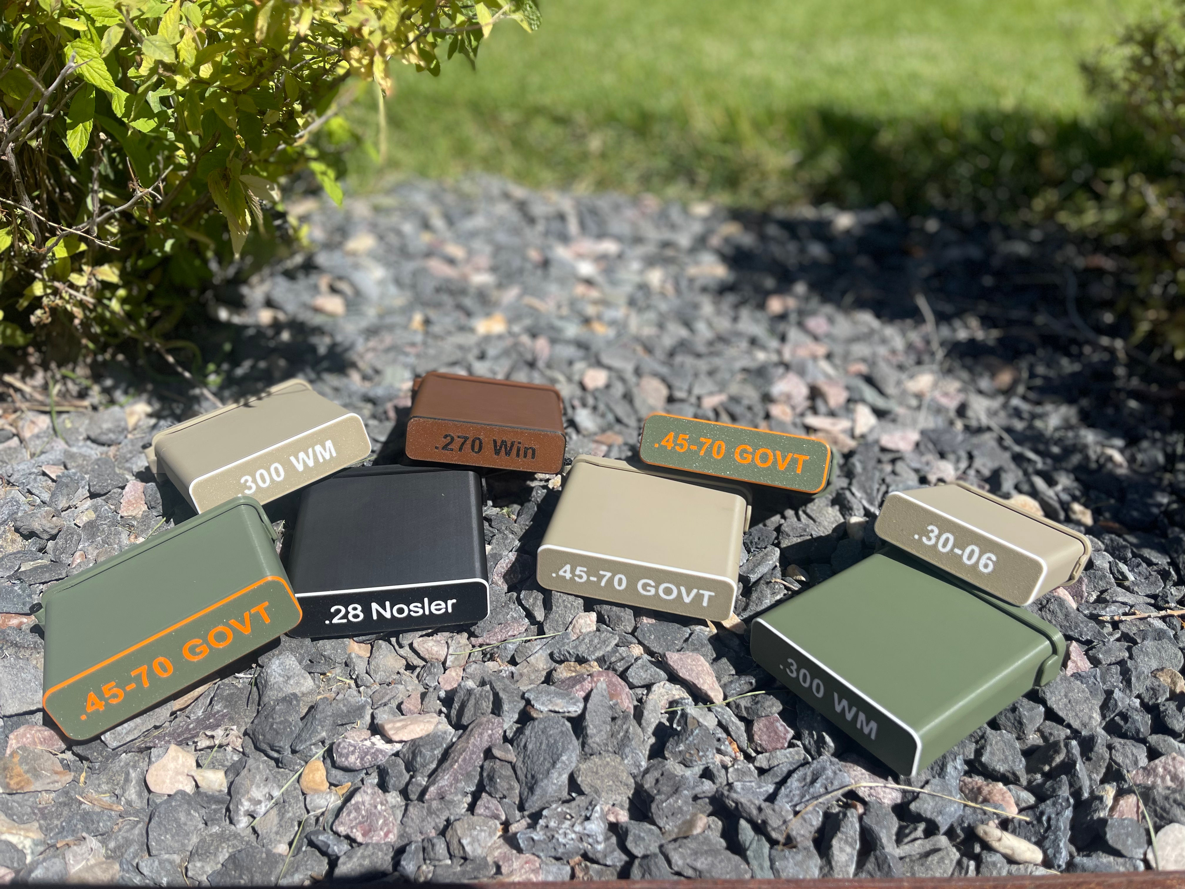 V.1 5-Round Ammo Case – Compact 3D Printed Rifle Ammo Storage