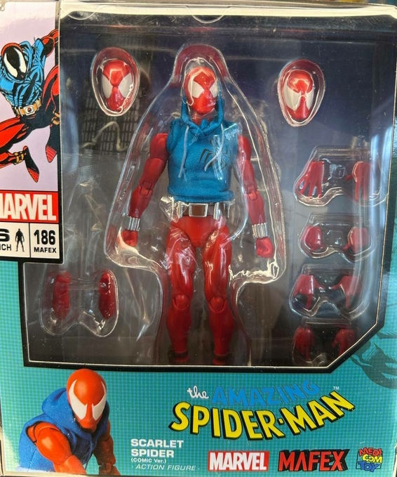 MEDICOM TOY MAFEX N. 186 Scarlet Spider