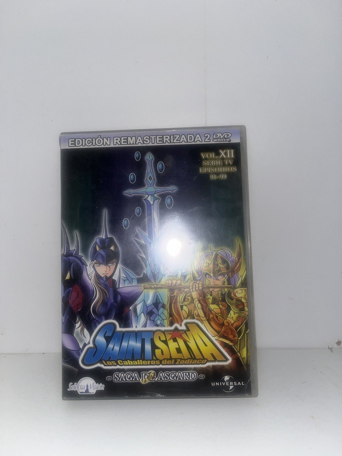 SAINT SEIYA CABALLEROS DEL ZODIACO REMASTERIZADA VOL. XII 12 DVD BOX 91 AL 99