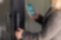 Woman-Using-Mobile-Phomne-For-Access-Control-System-Near-Chantilly-NC.jpg