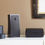 Thumbnail: Motion 2i speakers placed on bookshelf with decor