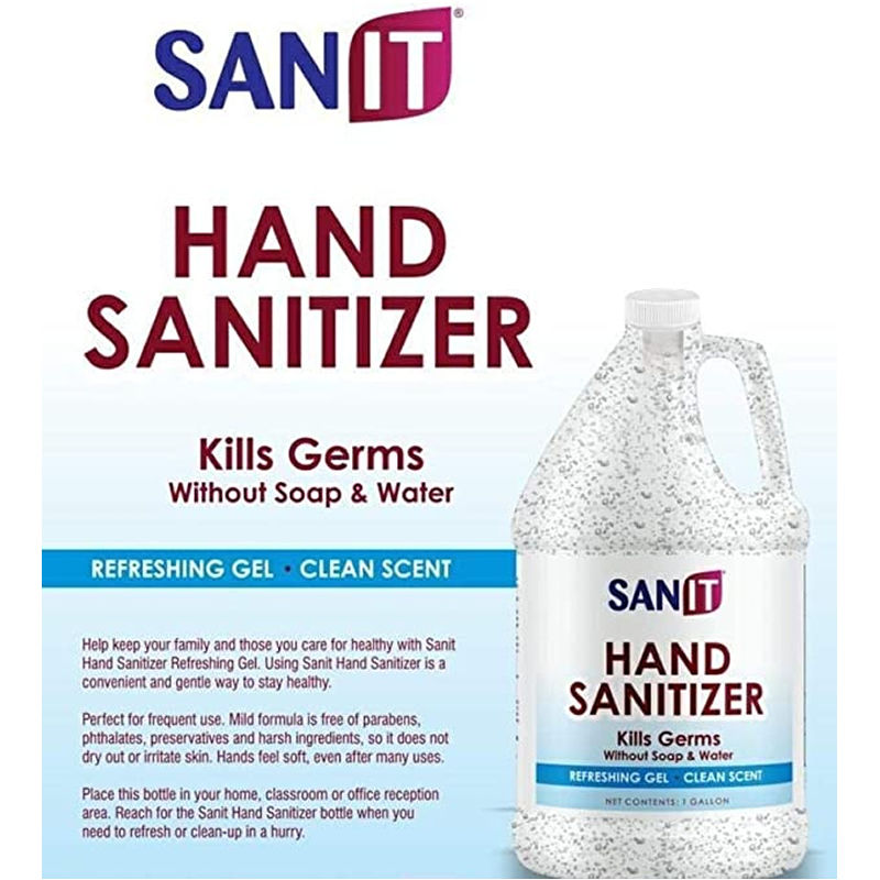 Thumbnail: SANIT Sanitizer Hand Sanitizing Gel in stock