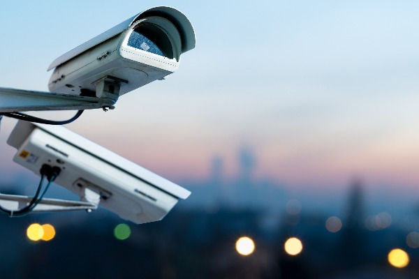 Downtown Austin Tx Wired Security Camera Installation