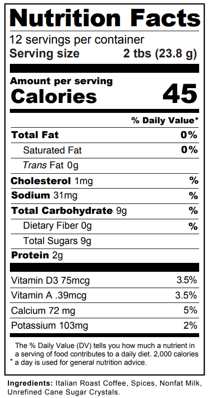 Thumbnail: Iced Coffee Nutrition Facts