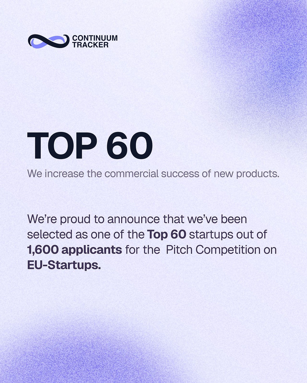 We are in TOP 60 EU-startups