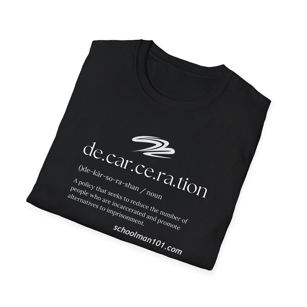 Thumbnail: Decarceration - T-Shirt - Support Prison Reform 