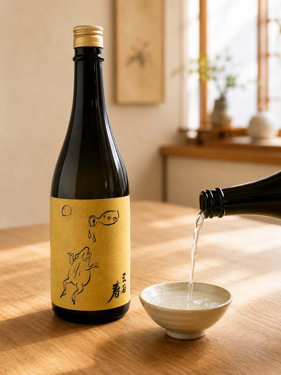 【にごり】三谷春 × SAKEbar古風路 オリジナル純米酒