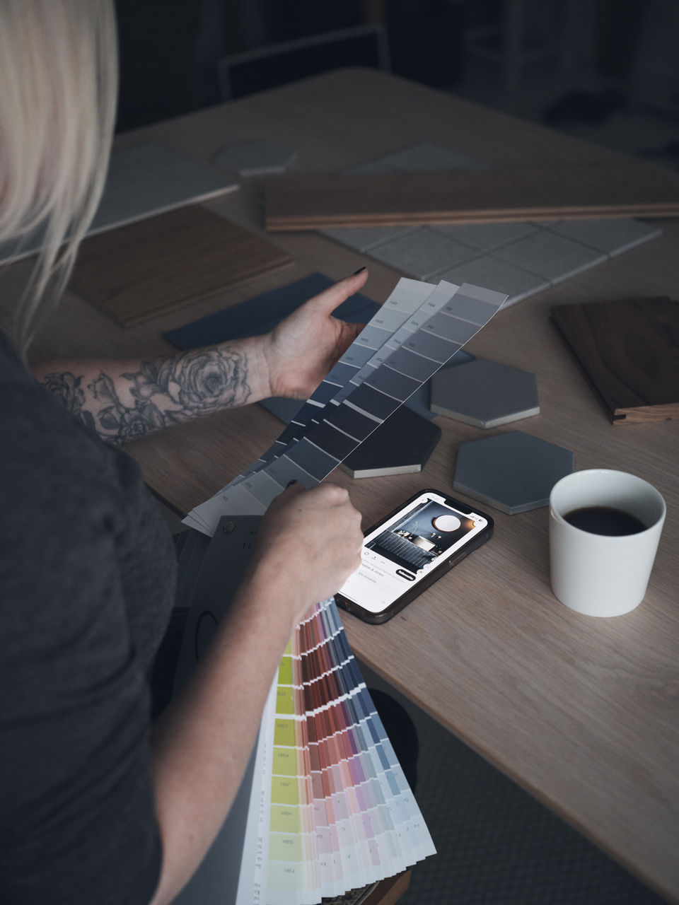 Sisustussuunnittelu ja valokuvaus.