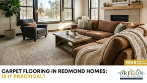 Carpet Flooring in Redmond, OR: Comfort, Climate & Practicality