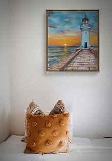 œuvre originale artiste peintre Vendée paysage marin