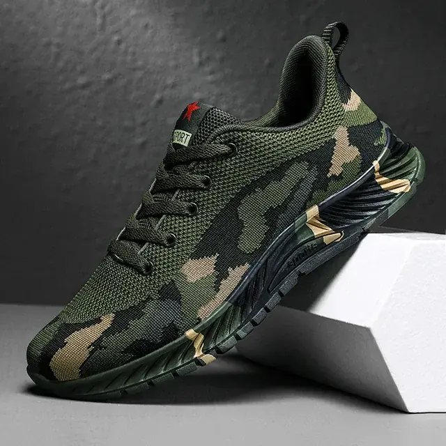 2023 Heren Camouflage Sneakers Casual Schoenen Liefhebbers Mode Ademende Vrouwen