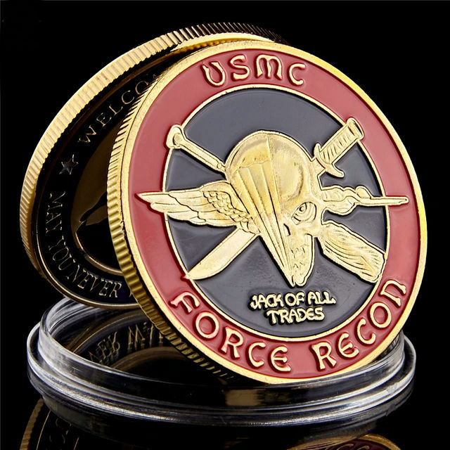 Us Marine Corps Uitdaging Coin - Force Re