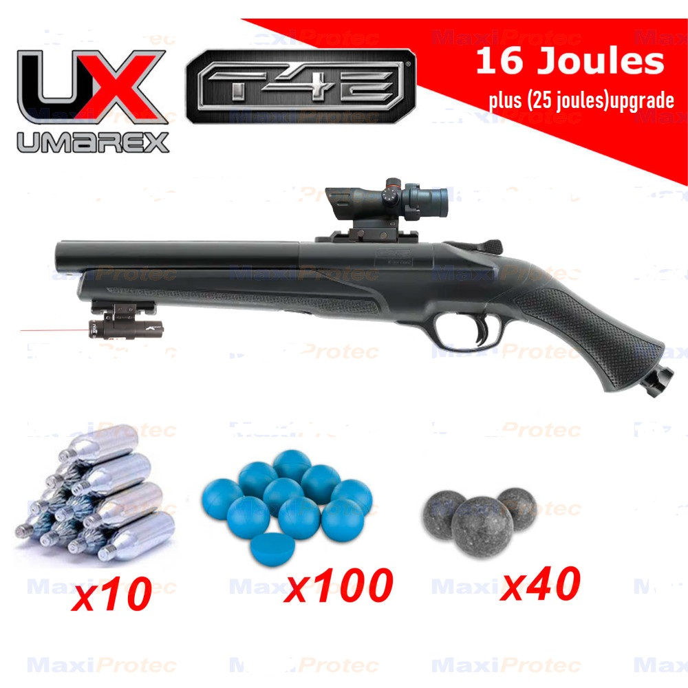 TS68 Defense Rifle - HDS 68 GEN2 cal.68 UMAREX 16 joules + Micro Laser + Red dot sight
