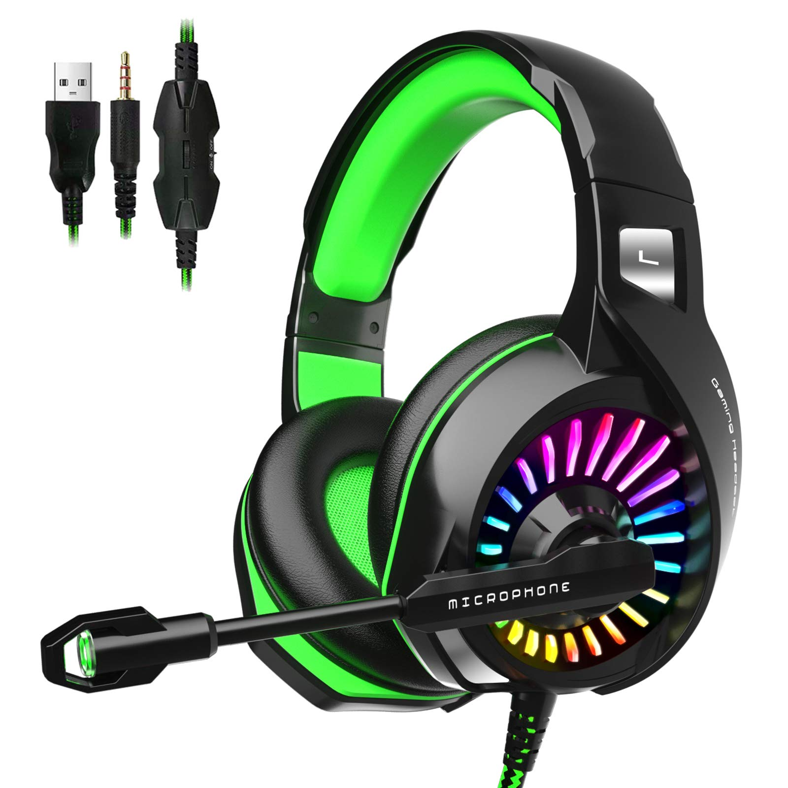 ZIUMIER Z20 Pro Gaming Headset Green