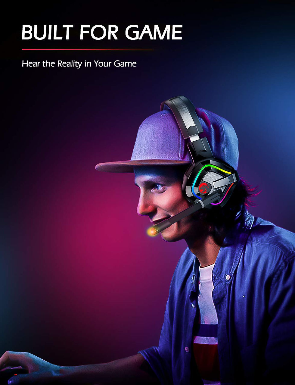 Thumbnail: ZIUMIER Z66 Gaming Headset with Microphone Red