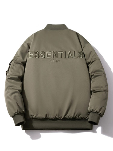 FOG ESSENTIALS Bomber JacketエッセンシャルズMA-1 Essentials Bomber Jacket | The Plug Nz