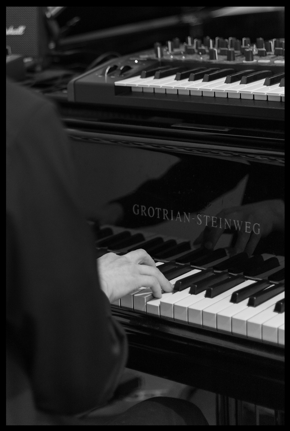Portrait of musician Winfried Strauss