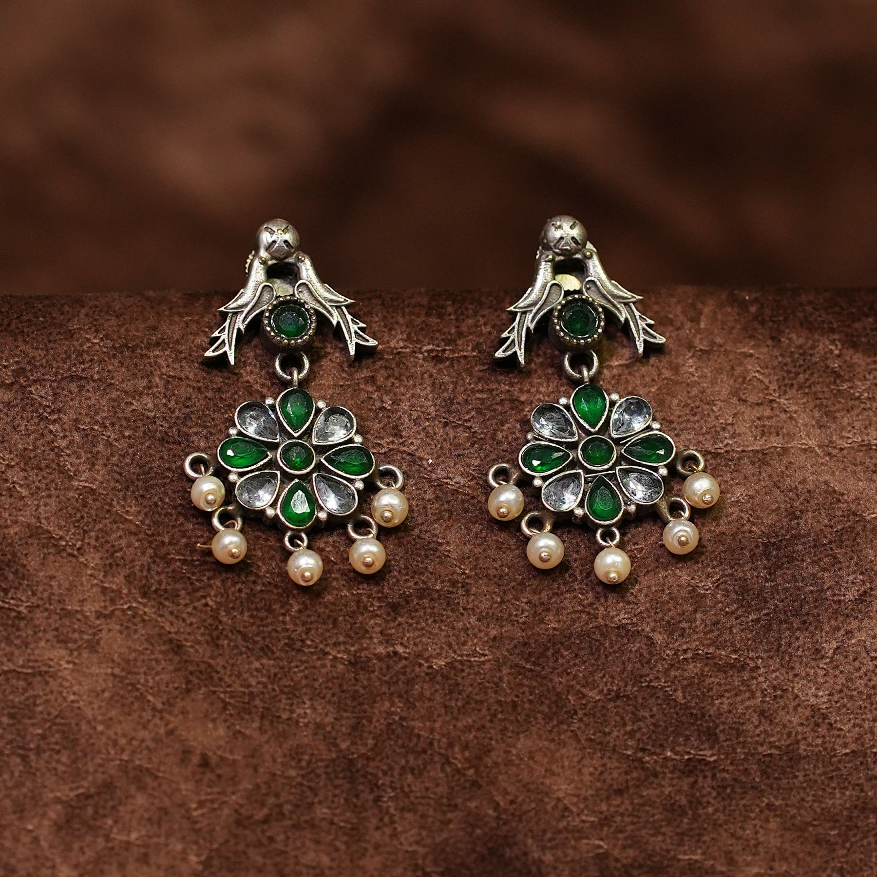 Ahalya Flower Earrings