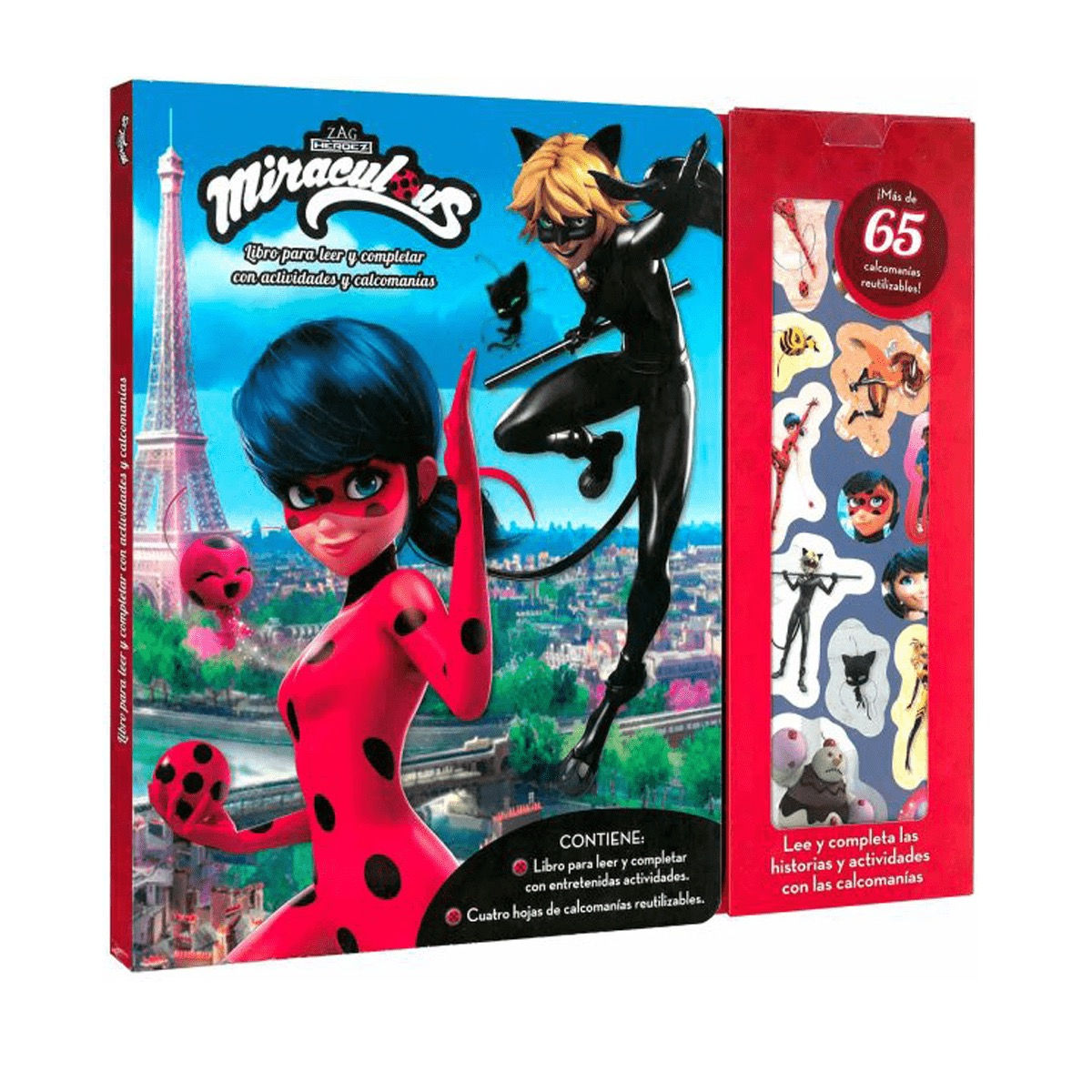 Miraculous, Libro para Leer y Completar